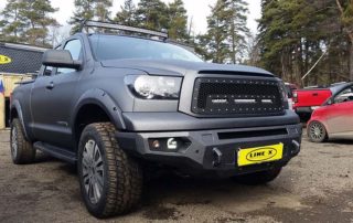 Line-X - полная и частичная защита кузова и элементов тюнинга автомобиля Toyota Tundra