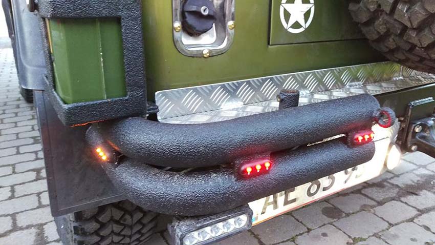 Покрытие Line-X - великолепное решение по защите силового бампера!