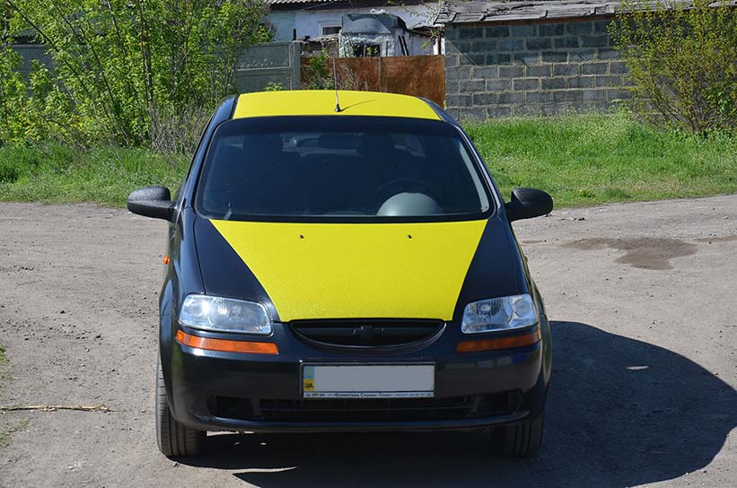 Chevrolet Aveo в исполнение Line-X!