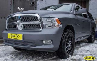 Защитное покрытие Line-X придало свежий вид пикапу Dodge RAM 1500