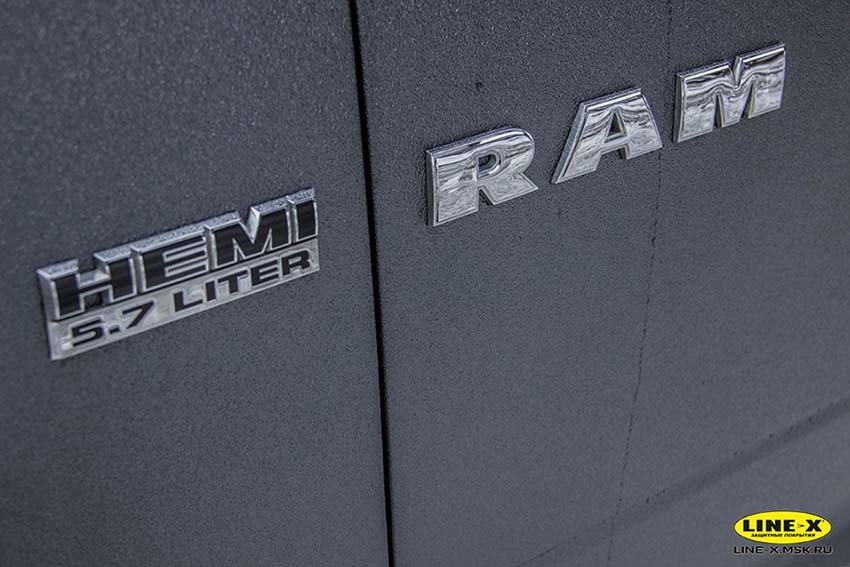 Защитное покрытие Line-X придало свежий вид пикапу Dodge RAM 1500