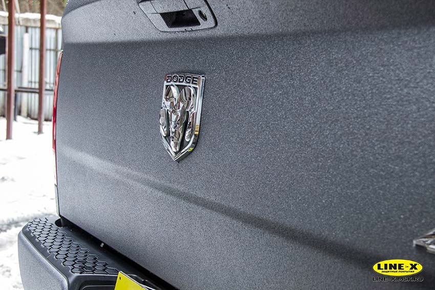 Защитное покрытие Line-X придало свежий вид пикапу Dodge RAM 1500