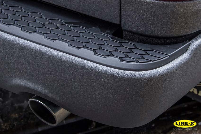 Защитное покрытие Line-X придало свежий вид пикапу Dodge RAM 1500