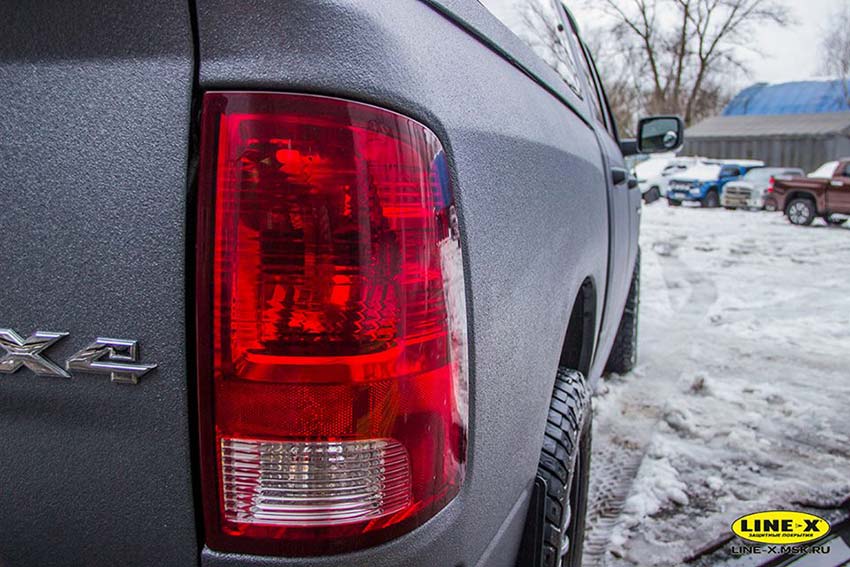 Защитное покрытие Line-X придало свежий вид пикапу Dodge RAM 1500