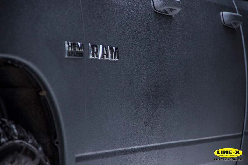 Защитное покрытие Line-X придало свежий вид пикапу Dodge RAM 1500