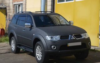 Покрытие Line-X – защита кузова автомобиля Mitsubishi Pajero Sport от механических повреждений и коррозии