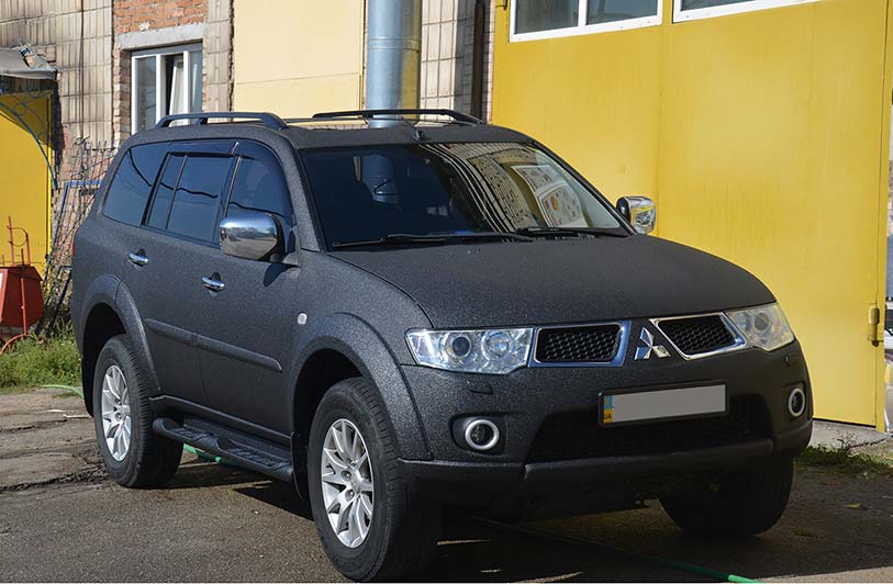 Покрытие Line-X – защита кузова автомобиля Mitsubishi Pajero Sport от механических повреждений и коррозии