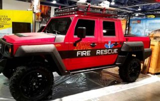 Защитное полимерное покрытие Line-X на SEMA 2016