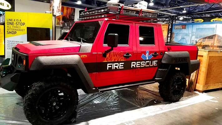 Защитное полимерное покрытие Line-X на SEMA 2016