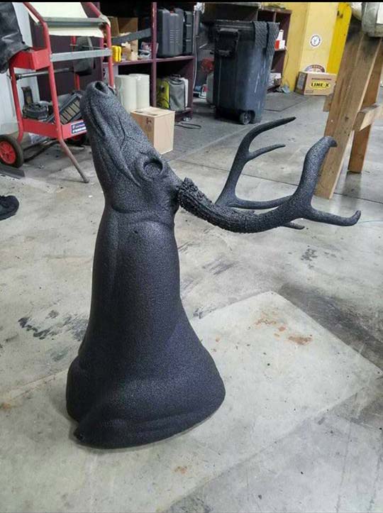 Покрытие Line-X - способ сохранения охотничьих трофеев