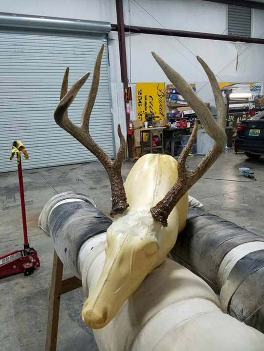 Покрытие Line-X - способ сохранения охотничьих трофеев