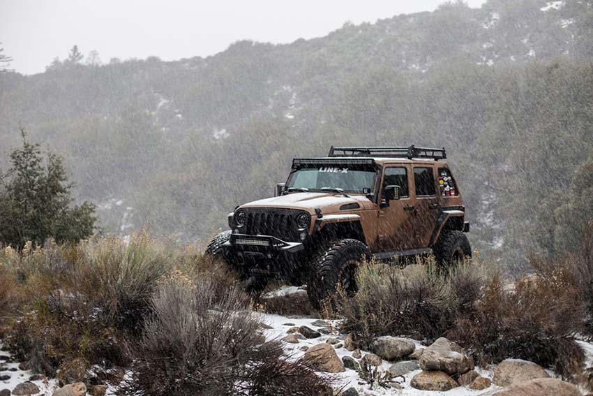 Защитное покрытие Line-X – работает в любую погоду