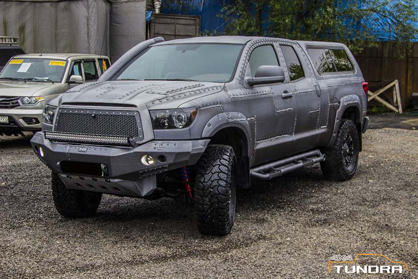 Сухопутный крейсер «АВРОРА» с бронекорпусом из Line-X