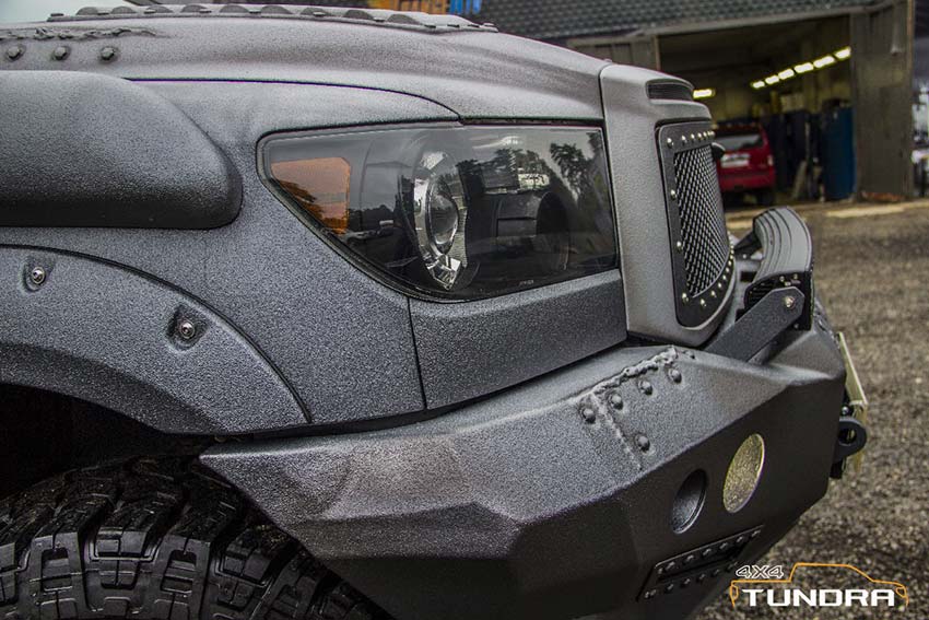 Сухопутный крейсер «АВРОРА» с бронекорпусом из Line-X