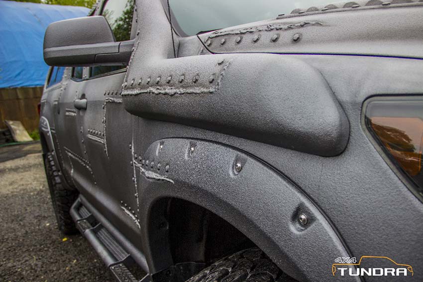 Сухопутный крейсер «АВРОРА» с бронекорпусом из Line-X