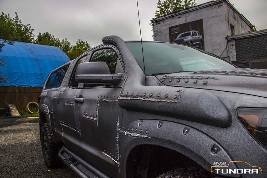 Сухопутный крейсер «АВРОРА» с бронекорпусом из Line-X