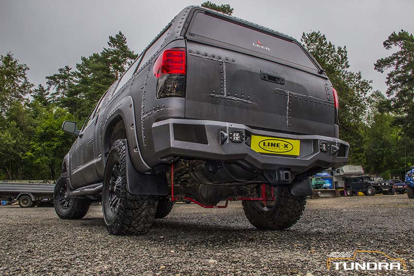 Сухопутный крейсер «АВРОРА» с бронекорпусом из Line-X