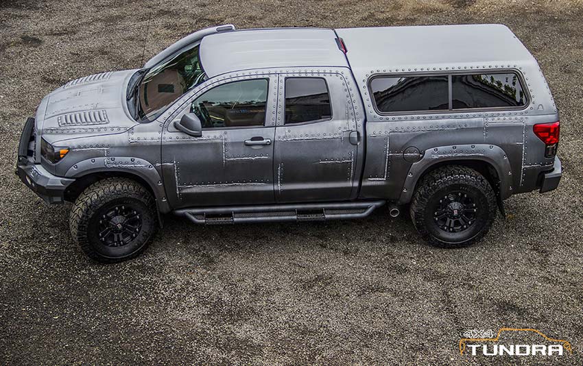 Сухопутный крейсер «АВРОРА» с бронекорпусом из Line-X