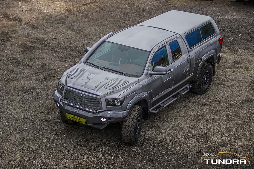 Сухопутный крейсер «АВРОРА» с бронекорпусом из Line-X