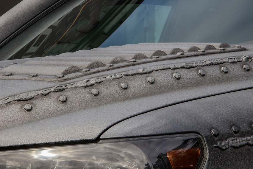 Сухопутный крейсер «АВРОРА» с бронекорпусом из Line-X