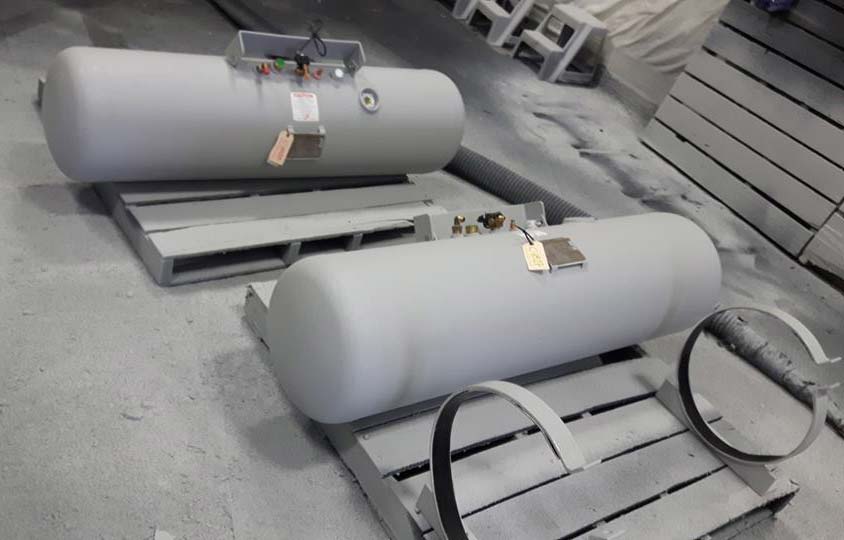 Покрытие Line-X - защита газобаллонного оборудования автомобиля