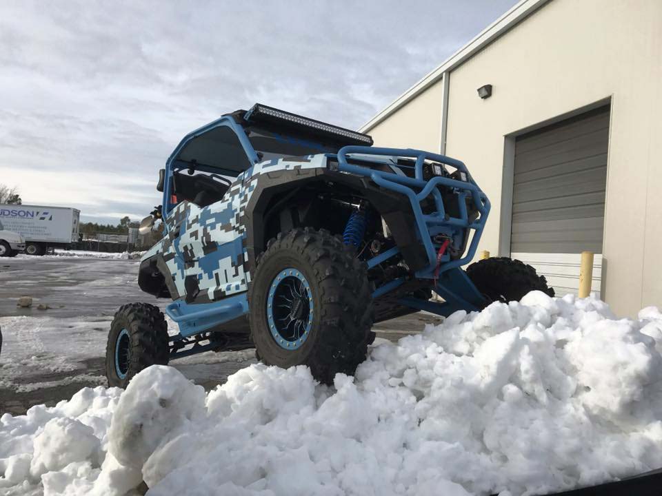 Line-X – полимерная защита квадроцикла Polaris