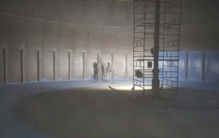 Защита внутренних стенок водонапорной башни полимерным покрытием