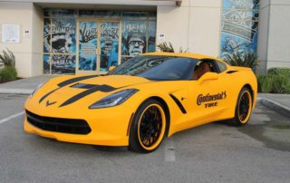 Line-X Шершень - внешний тюнинг Chevrolet Corvette