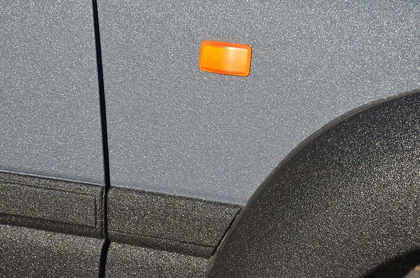 #защита кузова Line-X, внешний и внутренний тюнинг, Toyota Land Cruiser 80