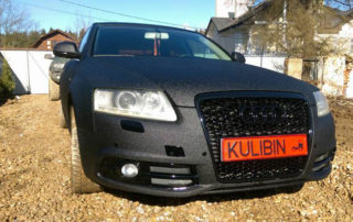 Защита седанов представительского класса полимерным покрытием Line-X