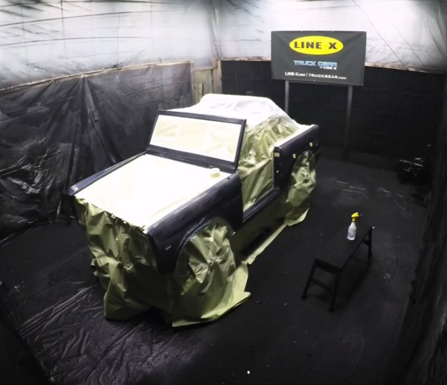 Защита автомобиля инновационным покрытием Line-X ULTRA