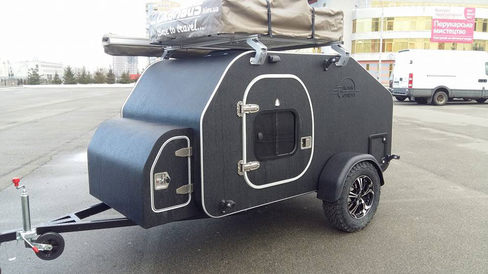 Защита кемперов, трейлеров и прицепов полиуретановым покрытием Line-X.