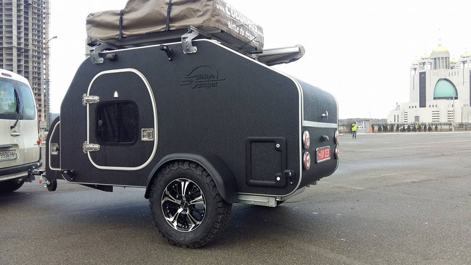 Защита кемперов, трейлеров и прицепов полиуретановым покрытием Line-X.