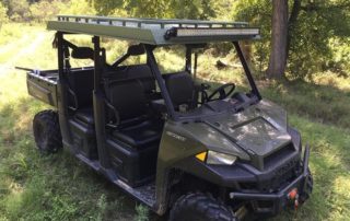 Защита багажников полимерным покрытием Line-X