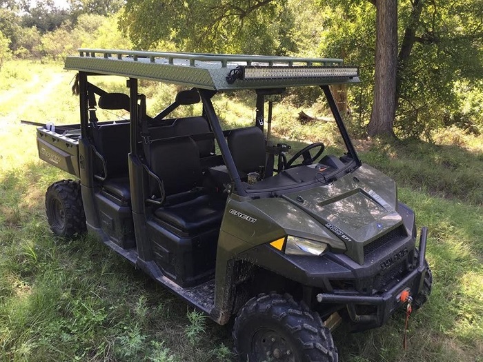 Защита багажников полимерным покрытием Line-X