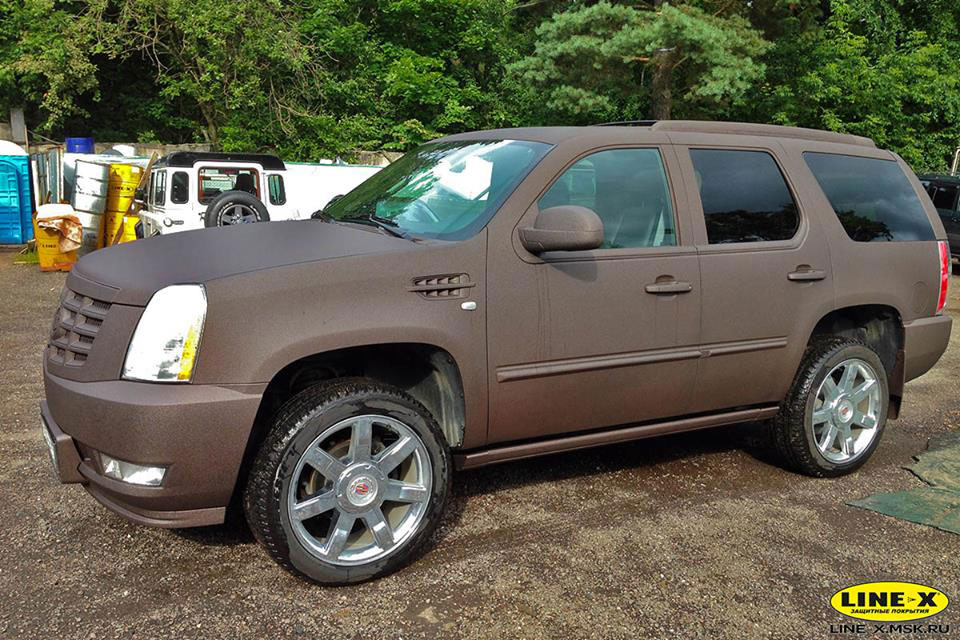 Защита автомобилей полимерным покрытием Line-X