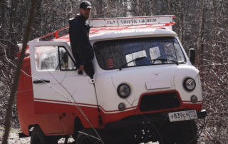 Защита кузова УАЗ «Буханки» полимерным покрытием Line-X