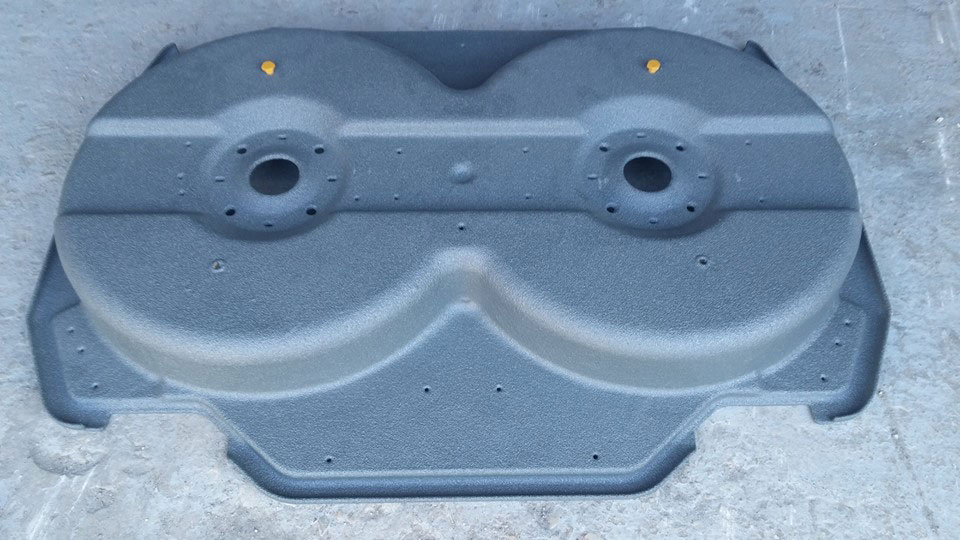 Защита техники для сада и огорода полимерным покрытием Line-X