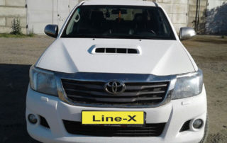 Защита кузова автомобиля от механических повреждений и коррозии полимерным покрытием Line-X