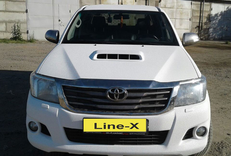 Защита кузова автомобиля от механических повреждений и коррозии полимерным покрытием Line-X