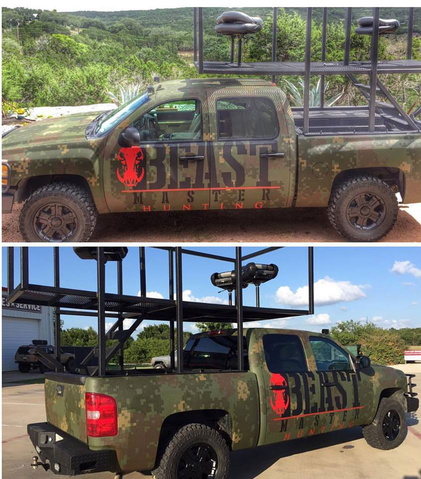 Защита кузова автомобиля для сафари полимерным покрытием Line-X