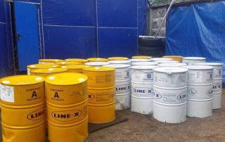 Защита более 130 автомобилей от механических повреждений и коррозии полимерным покрытием Line-X