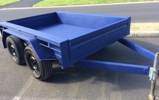 Защита автоприцепов полимерным покрытием Line-X