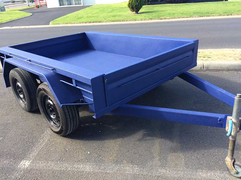 Защита автоприцепов полимерным покрытием Line-X