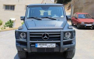 Защита «Кубика» Mercedes-Benz G-Wagen от механических повреждений и коррозии полимерным покрытием Line-X