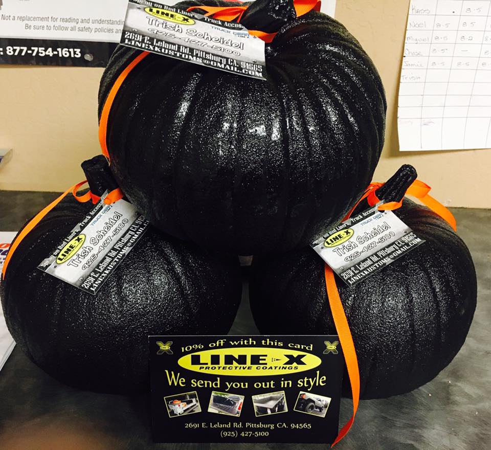 Хэллоуин в стиле Line-X!