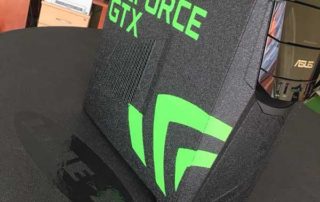 Защита системных боков персональных компьютеров полимерным покрытием Line-X.