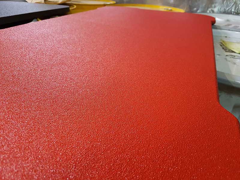 Защита мебели для груминга полимерным покрытием Line-X.