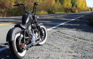 Защита элементов корпуса и аксессуаров мотоцикла полимерным покрытием Line-X от царапин и ржавчины