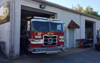 Защита кузова пожарной машины полимерным покрытием Line-X от механических повреждений и коррозии